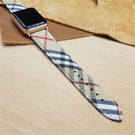 burberry watch band apple|authentic Burberry Apple Watch band.